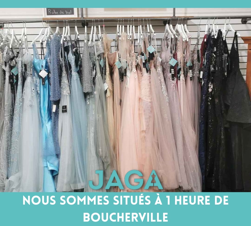 Robe de bal, graduation, soirée à Boucherville